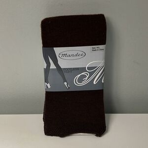 Mandee Women's Brown Footless Tights